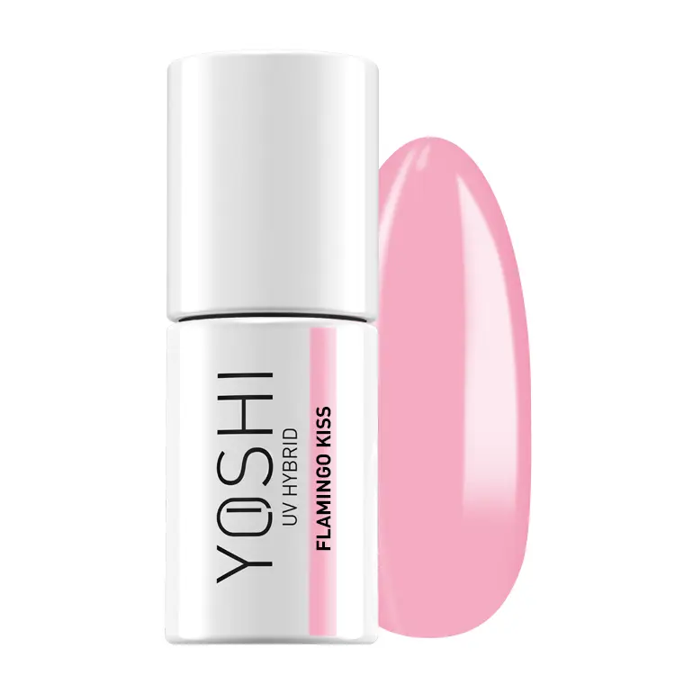 Lakier Hybrydowy UV LED Flamingo Kiss 6 ml - 827 Lakier Hybrydowy UV LED Flamingo Kiss 6 ml - 827