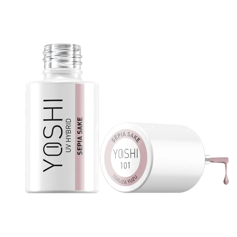 Lakier Hybrydowy UV Hybrid Sepia Sake 6 ml - 101 Lakier Hybrydowy UV Hybrid Sepia Sake 6 ml - 101 - obrazek 4