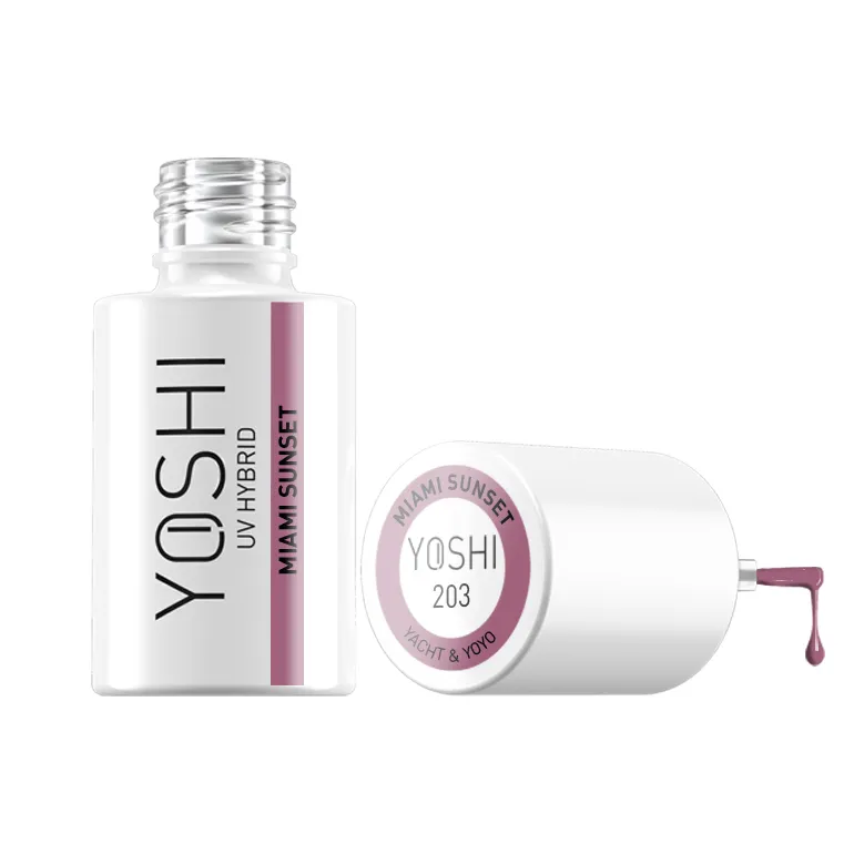 Lakier Hybrydowy UV Hybrid Miami Sunset 6 ml - 203 Lakier Hybrydowy UV Hybrid Miami Sunset 6 ml - 203 - obrazek 4