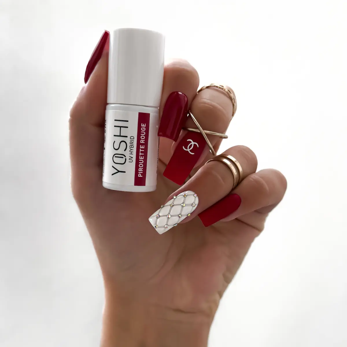 Lakier Hybrydowy UV LED Pirouette Rouge 6 ml - 242 Lakier Hybrydowy UV LED Pirouette Rouge 6 ml - 242 - obrazek 2