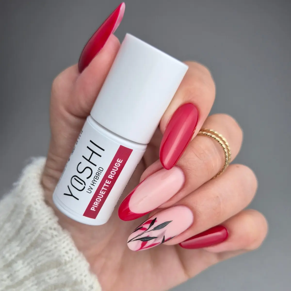 Lakier Hybrydowy UV LED Pirouette Rouge 6 ml - 242 Lakier Hybrydowy UV LED Pirouette Rouge 6 ml - 242 - obrazek 4