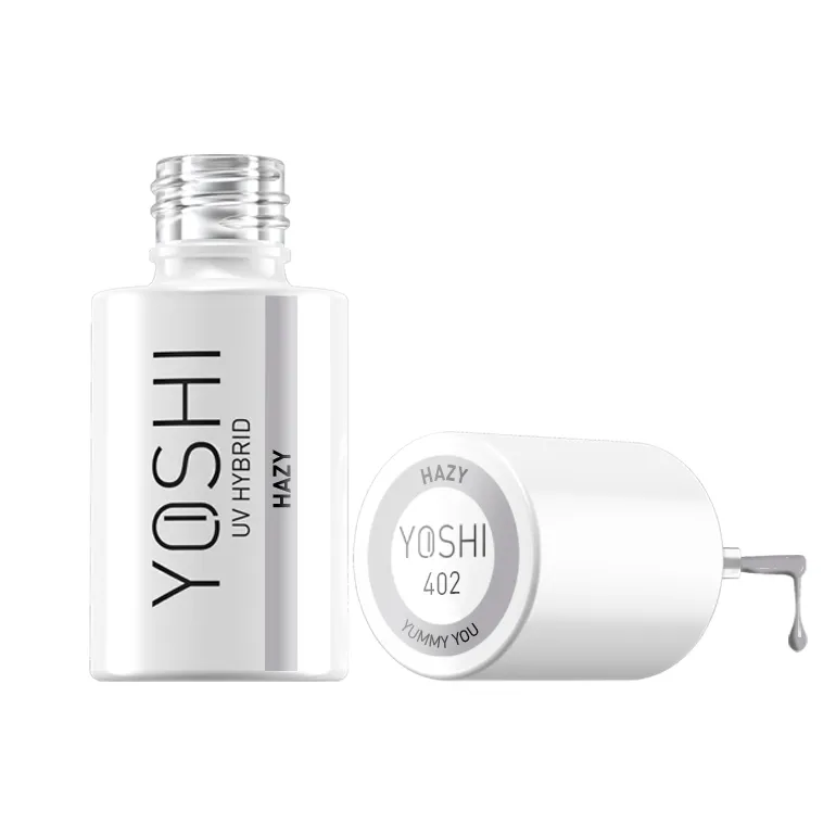Lakier Hybrydowy UV Hybrid Hazy 6 ml - 402 Lakier Hybrydowy UV Hybrid Hazy 6 ml - 402 - obrazek 4
