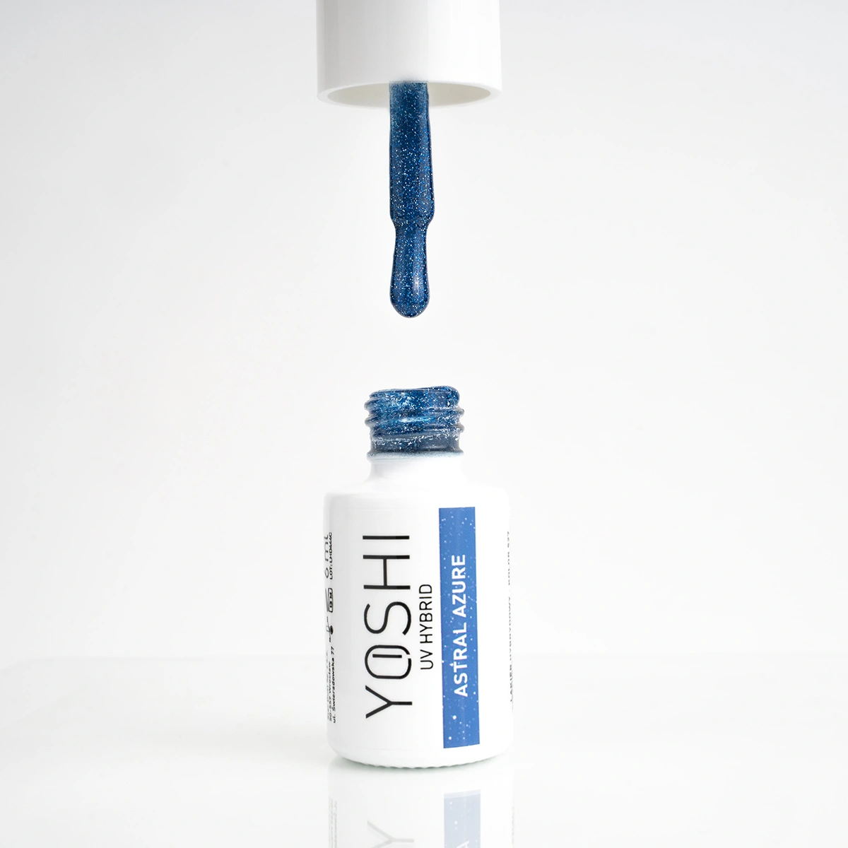 Lakier Hybrydowy UV LED Astral Azure 6 ml - 527 Lakier Hybrydowy UV LED Astral Azure 6 ml - 527 - obrazek 3