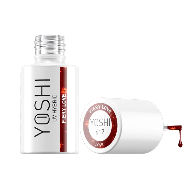 Lakier Hybrydowy UV Hybrid Fiery Love 6 ml - 612 Lakier Hybrydowy UV Hybrid Fiery Love 6 ml - 612 - obrazek 4