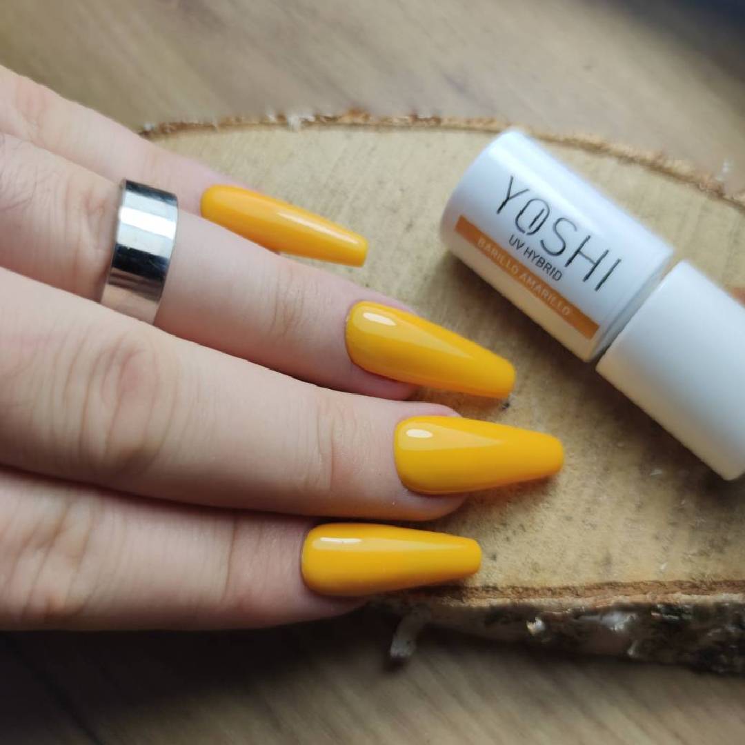 Lakier Hybrydowy UV Hybrid Barillo Amarillo 6 ml - 701 Lakier Hybrydowy UV Hybrid Barillo Amarillo 6 ml - 701 - obrazek 2