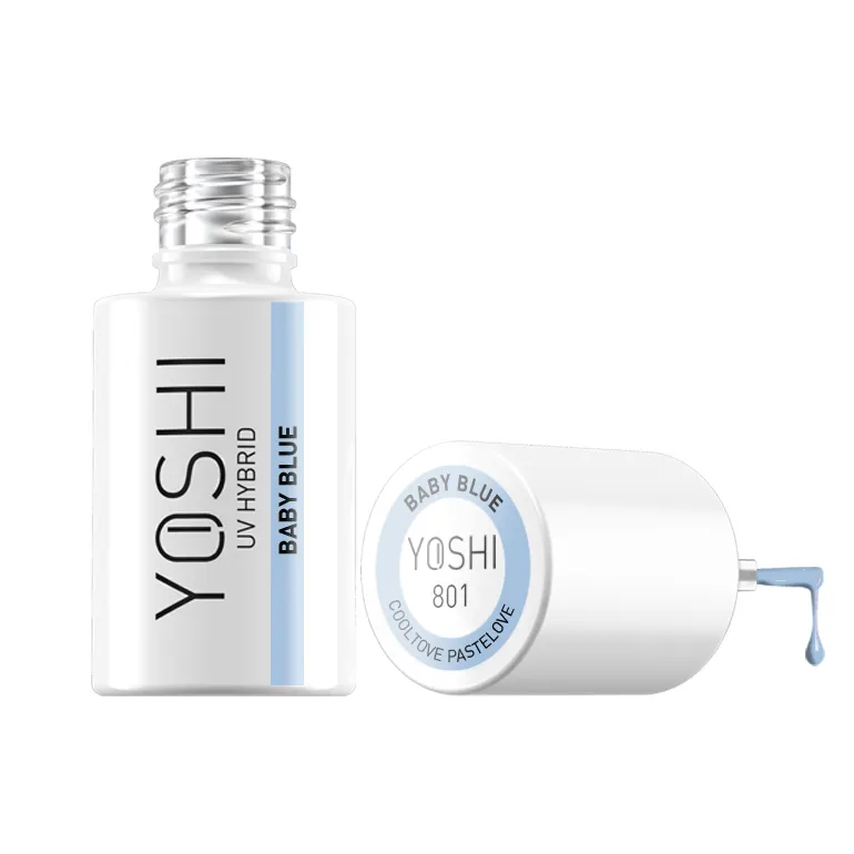 Lakier Hybrydowy UV Hybrid Baby Blue 6 ml - 801 Lakier Hybrydowy UV Hybrid Baby Blue 6 ml - 801 - obrazek 4