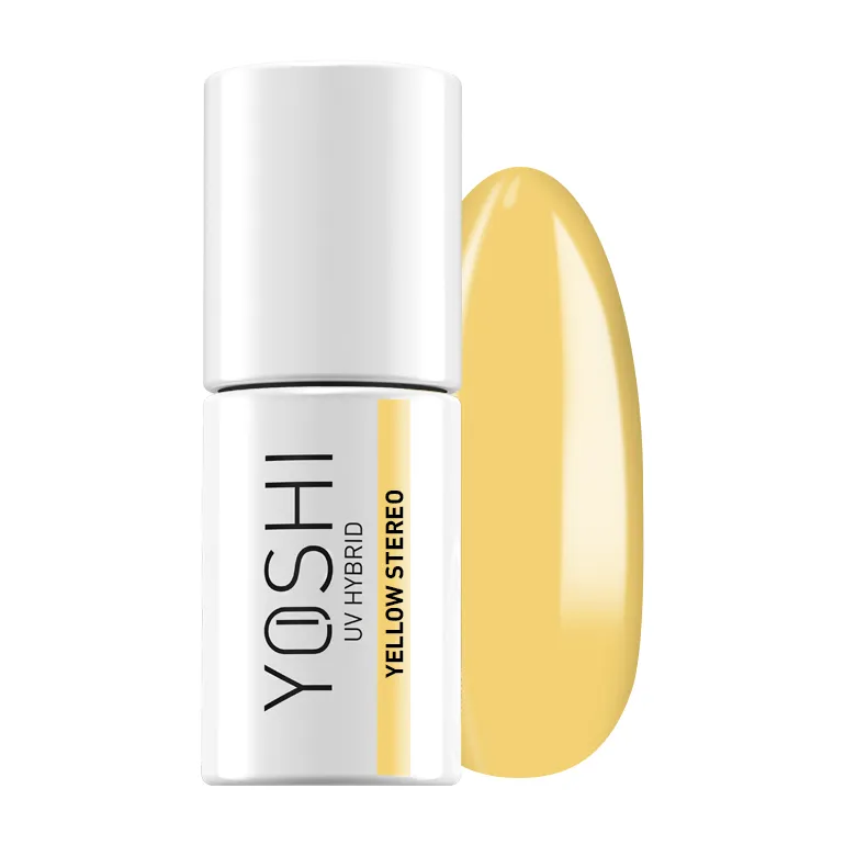 Lakier Hybrydowy UV Hybrid Yellow Stereo 6 ml - 802 Lakier Hybrydowy UV Hybrid Yellow Stereo 6 ml - 802