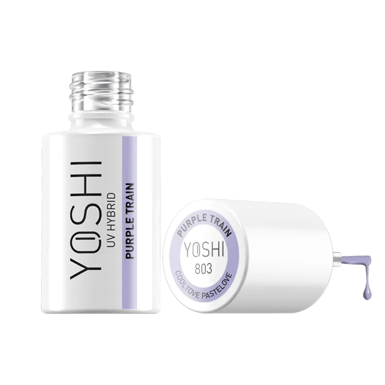 Lakier Hybrydowy UV Hybrid Purple Train 6 ml - 803 Lakier Hybrydowy UV Hybrid Purple Train 6 ml - 803 - obrazek 4
