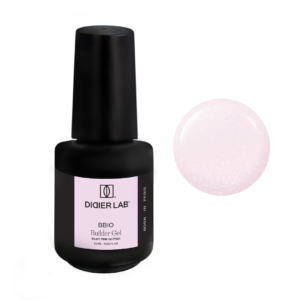 BBIO Żel budujący w butelce „Didier Lab”, Milky Pink Glitter, 15ml