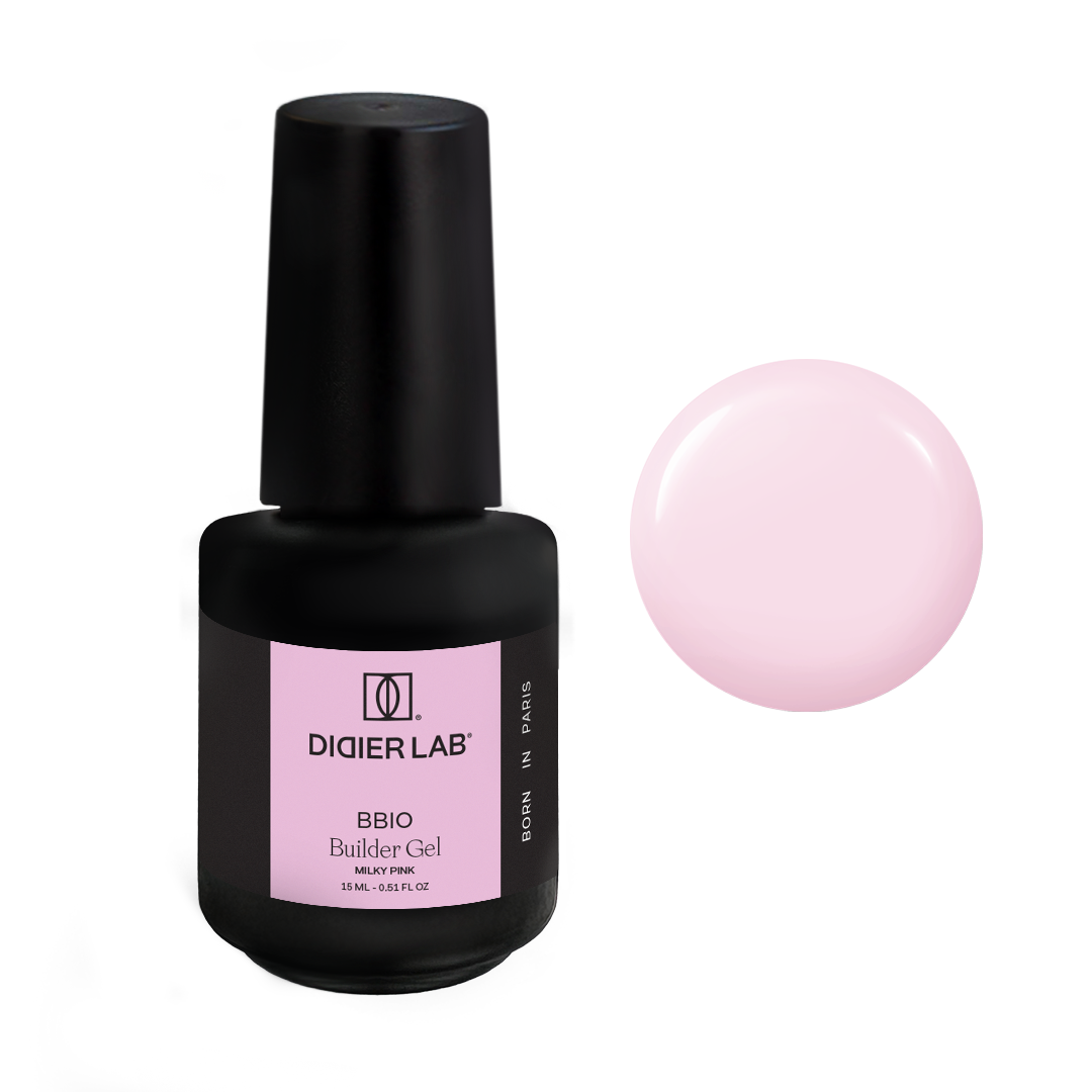 BBIO Żel budujący w butelce "Didier Lab", Milky Pink, 15ml BBIO Żel budujący w butelce "Didier Lab", Milky Pink, 15ml