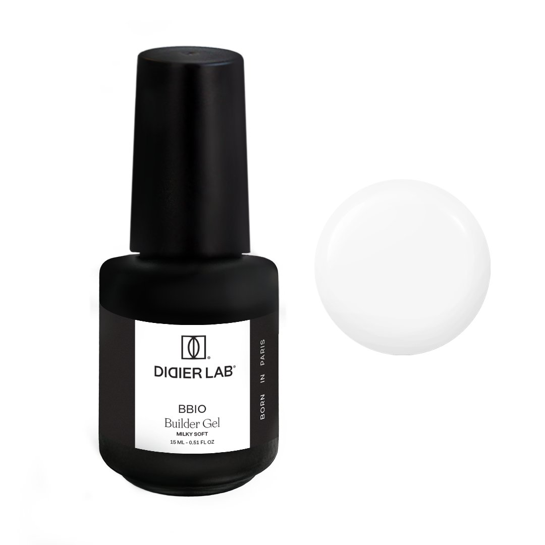 BBIO Żel budujący w butelce "Didier Lab", Milky Soft, 15ml BBIO Żel budujący w butelce "Didier Lab", Milky Soft, 15ml