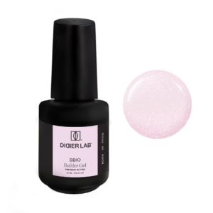BBIO Żel budujący w butelce „Didier Lab”, Pink Mask Glitter, 15ml