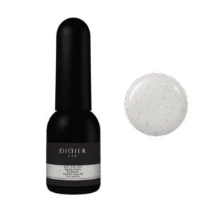Baza kauczukowa z drobinkami Foil – Smoky White, 10ml