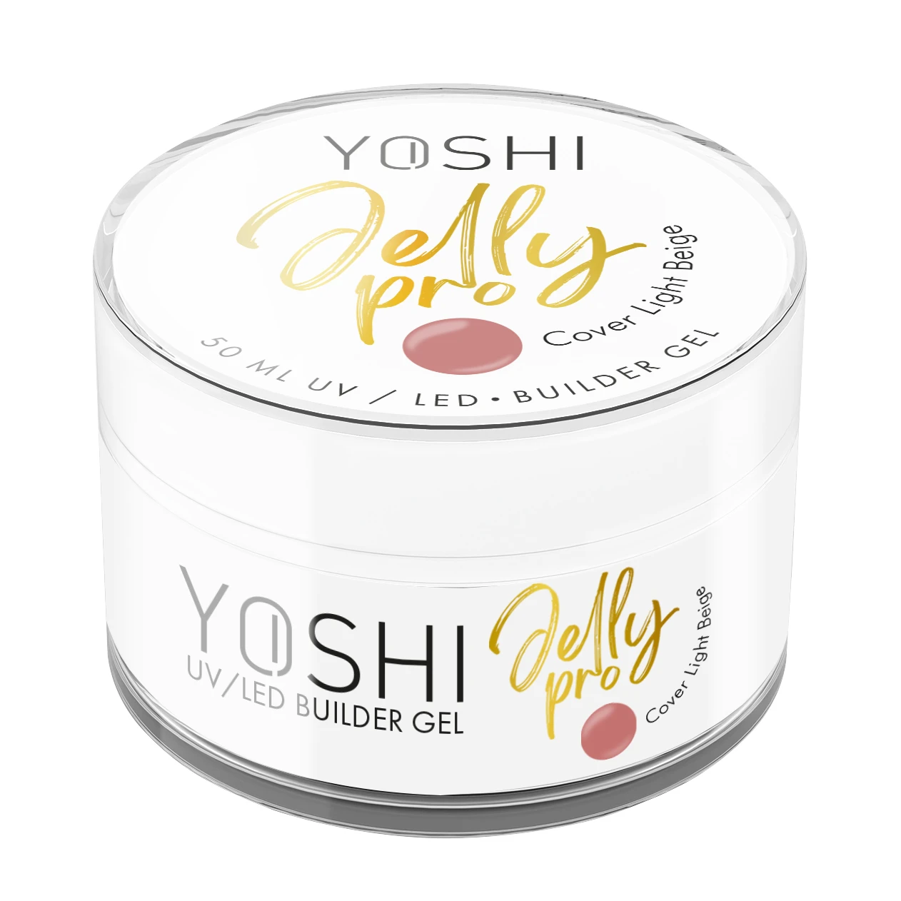 Żel Budujący Jelly PRO Gel UV LED Cover Light Beige 50 ml Żel Budujący Jelly PRO Gel UV LED Cover Light Beige 50 ml - obrazek 2