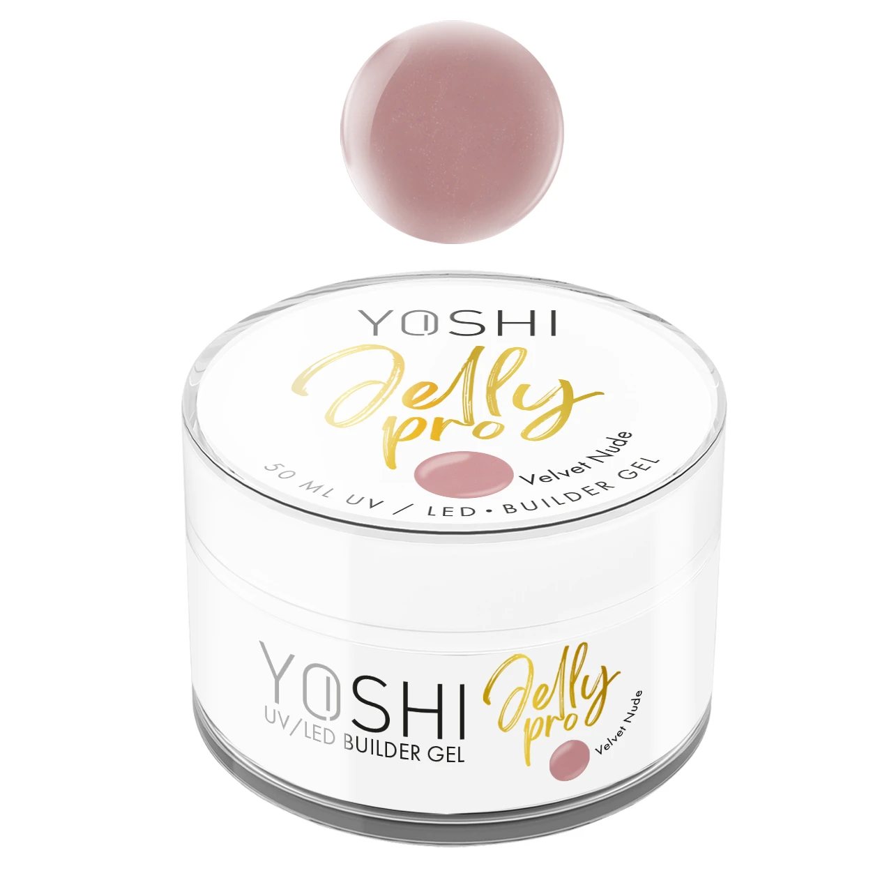 Żel Budujący Jelly PRO Gel UV LED Velvet Nude, 50ml Żel Budujący Jelly PRO Gel UV LED Velvet Nude, 50ml