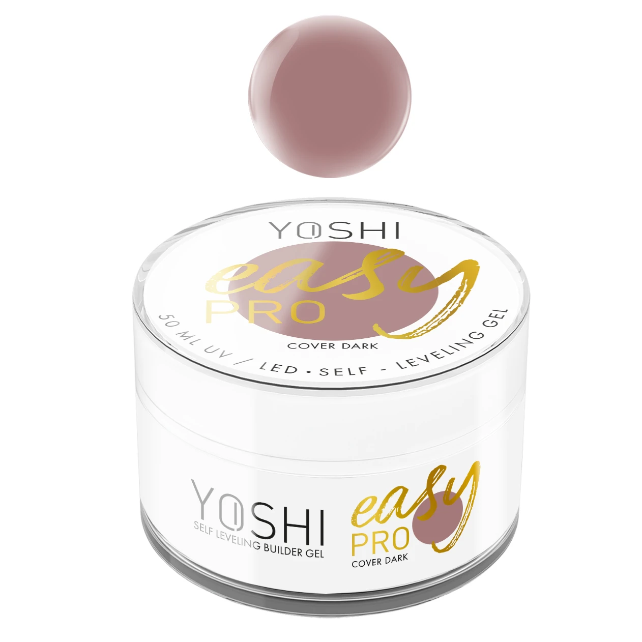 Żel Easy PRO Gel UV LED COVER DARK 50 ml Żel Easy PRO Gel UV LED COVER DARK 50 ml