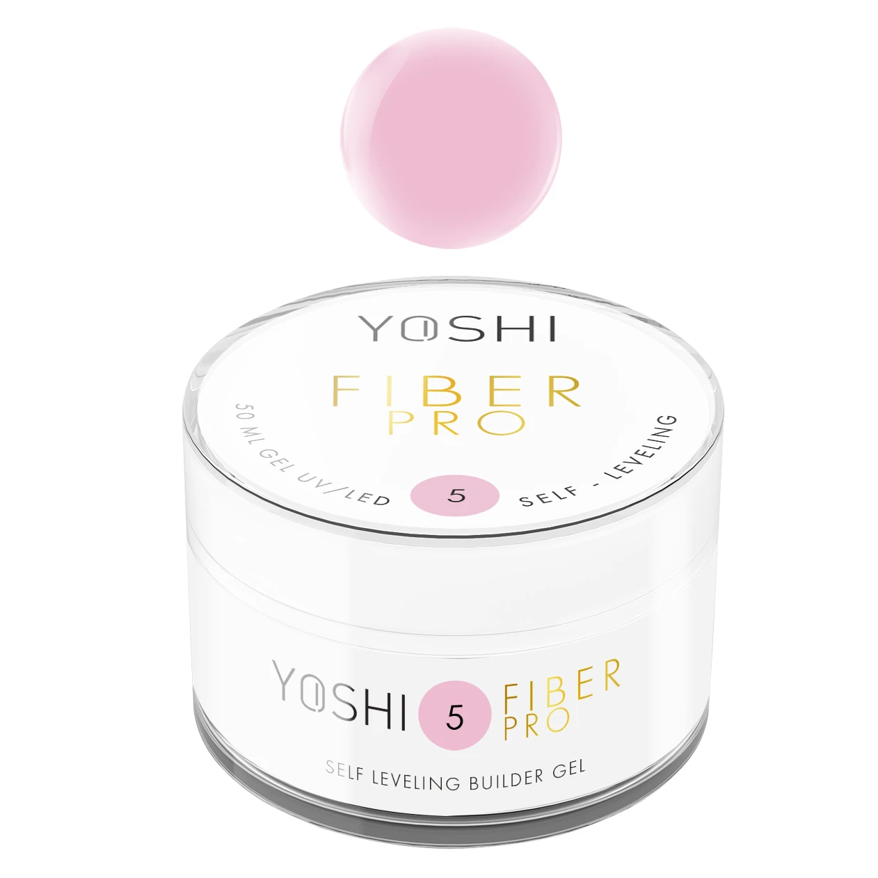 Żel Samopoziomujący Fiber PRO Gel UV LED No5 50ml Żel Samopoziomujący Fiber PRO Gel UV LED No5 50ml