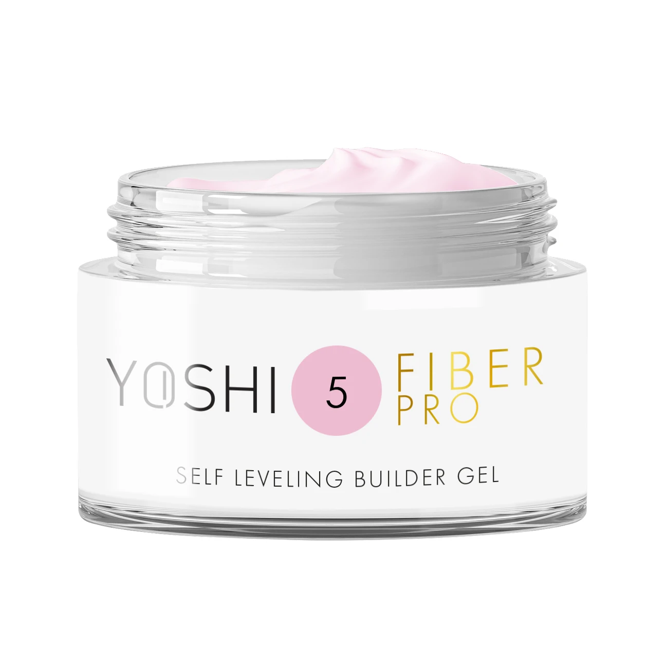 Żel Samopoziomujący Fiber PRO Gel UV LED No5 50ml Żel Samopoziomujący Fiber PRO Gel UV LED No5 50ml - obrazek 4