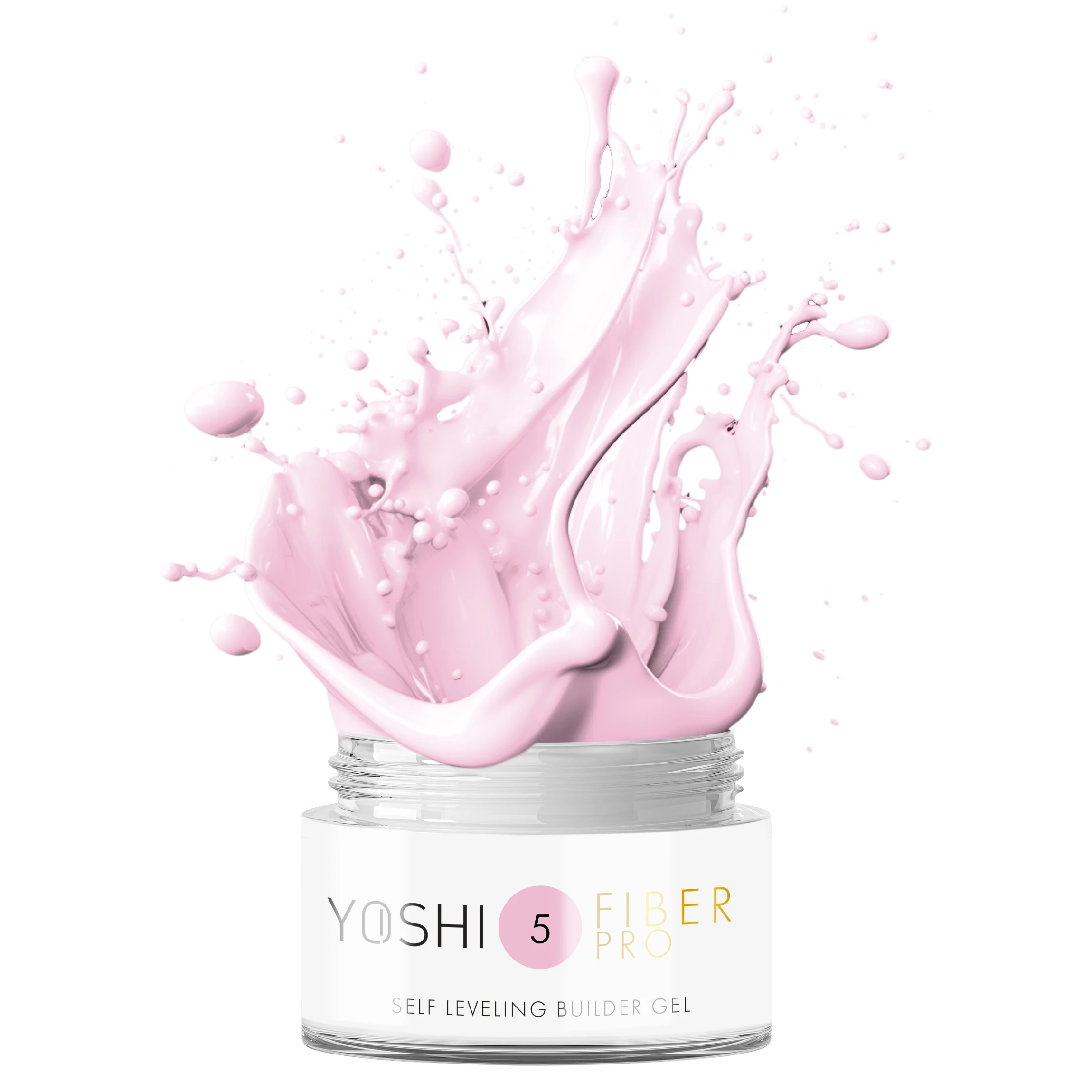 Żel Samopoziomujący Fiber PRO Gel UV LED No5 50ml Żel Samopoziomujący Fiber PRO Gel UV LED No5 50ml - obrazek 3
