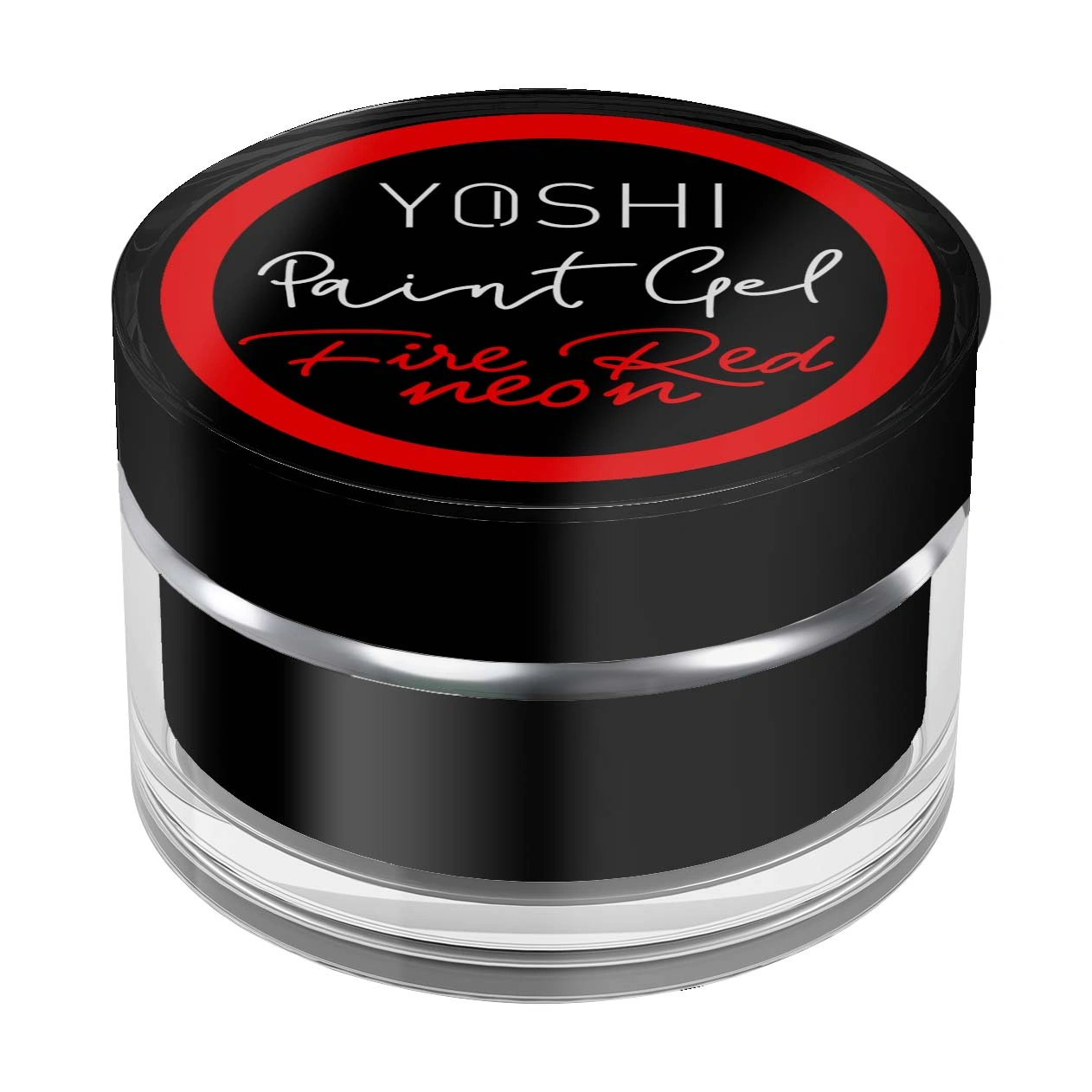 Paint Gel UV LED 5 ml - Fire Red Neon Paint Gel UV LED 5 ml - Fire Red Neon - obrazek 4