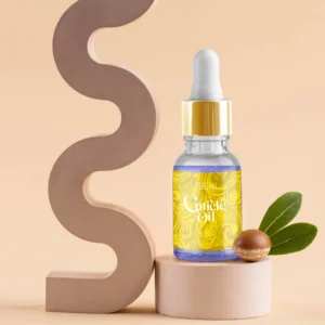Oliwka do skórek z brokatem- Yoshi, No6, 15 ml