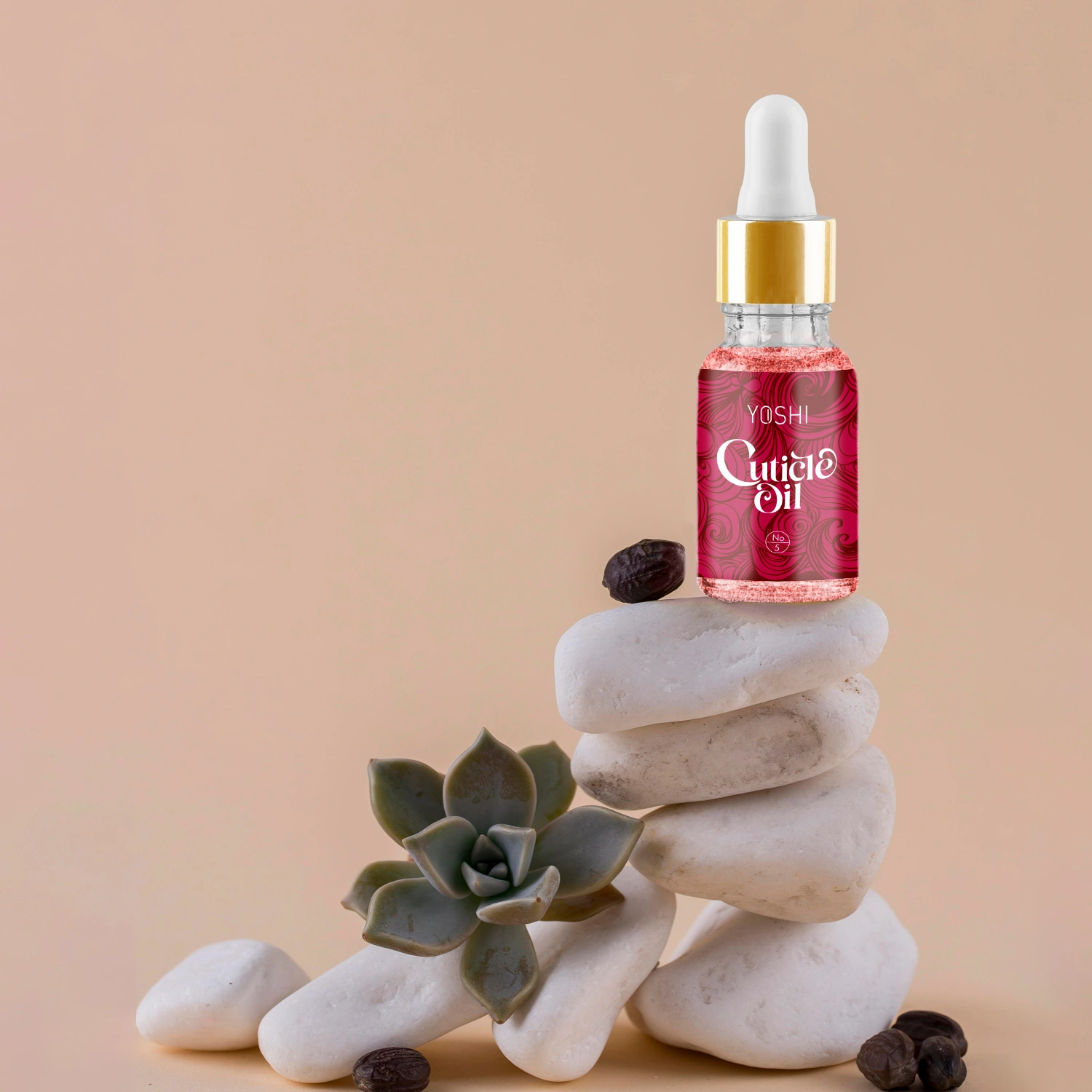 Oliwka do skórek- Yoshi, No5, 15 ml Oliwka do skórek- Yoshi, No5, 15 ml - obrazek 3