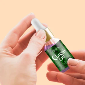 Oliwka do skórek z brokatem – Yoshi, No4, 15 ml
