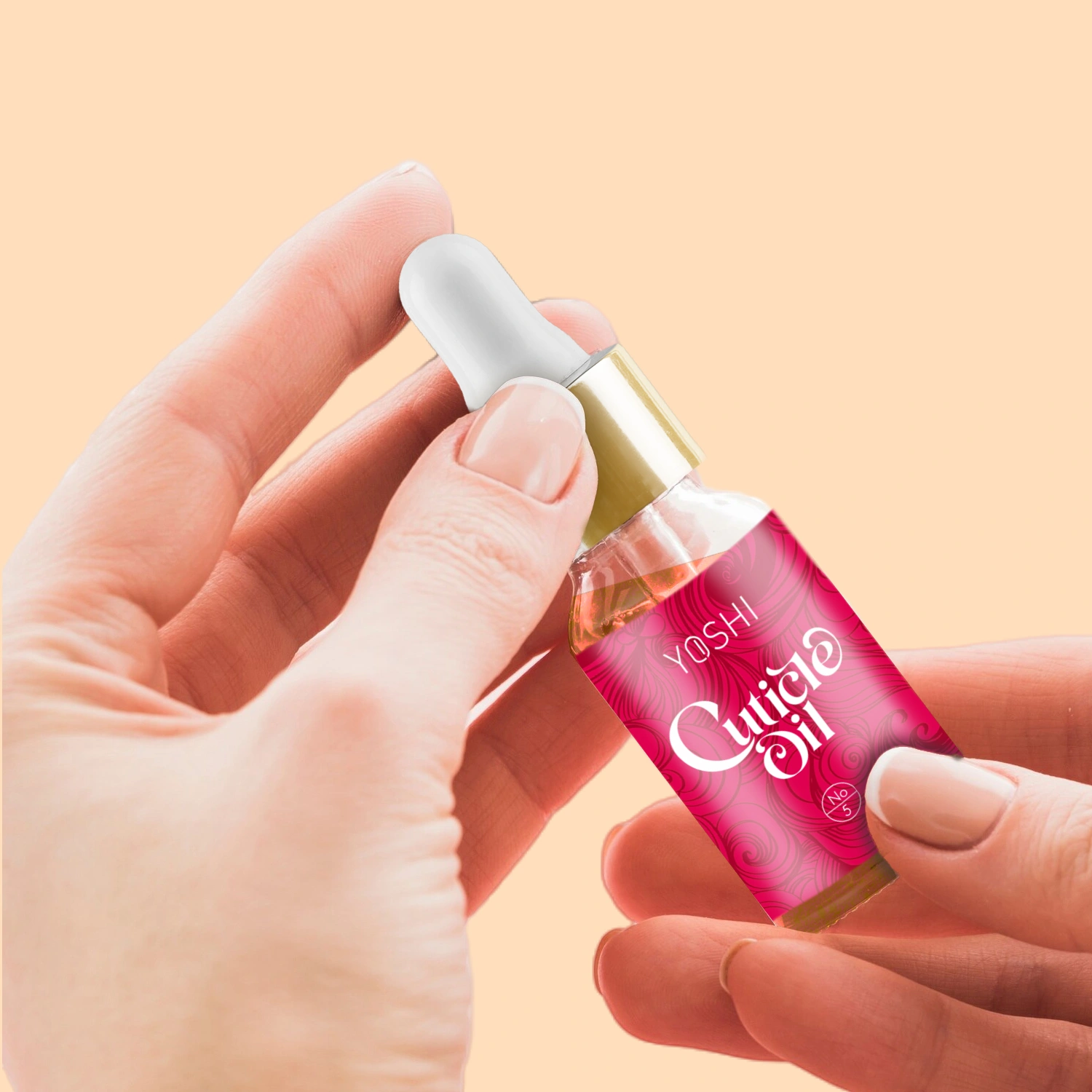 Oliwka do skórek- Yoshi, No5, 15 ml Oliwka do skórek- Yoshi, No5, 15 ml - obrazek 2