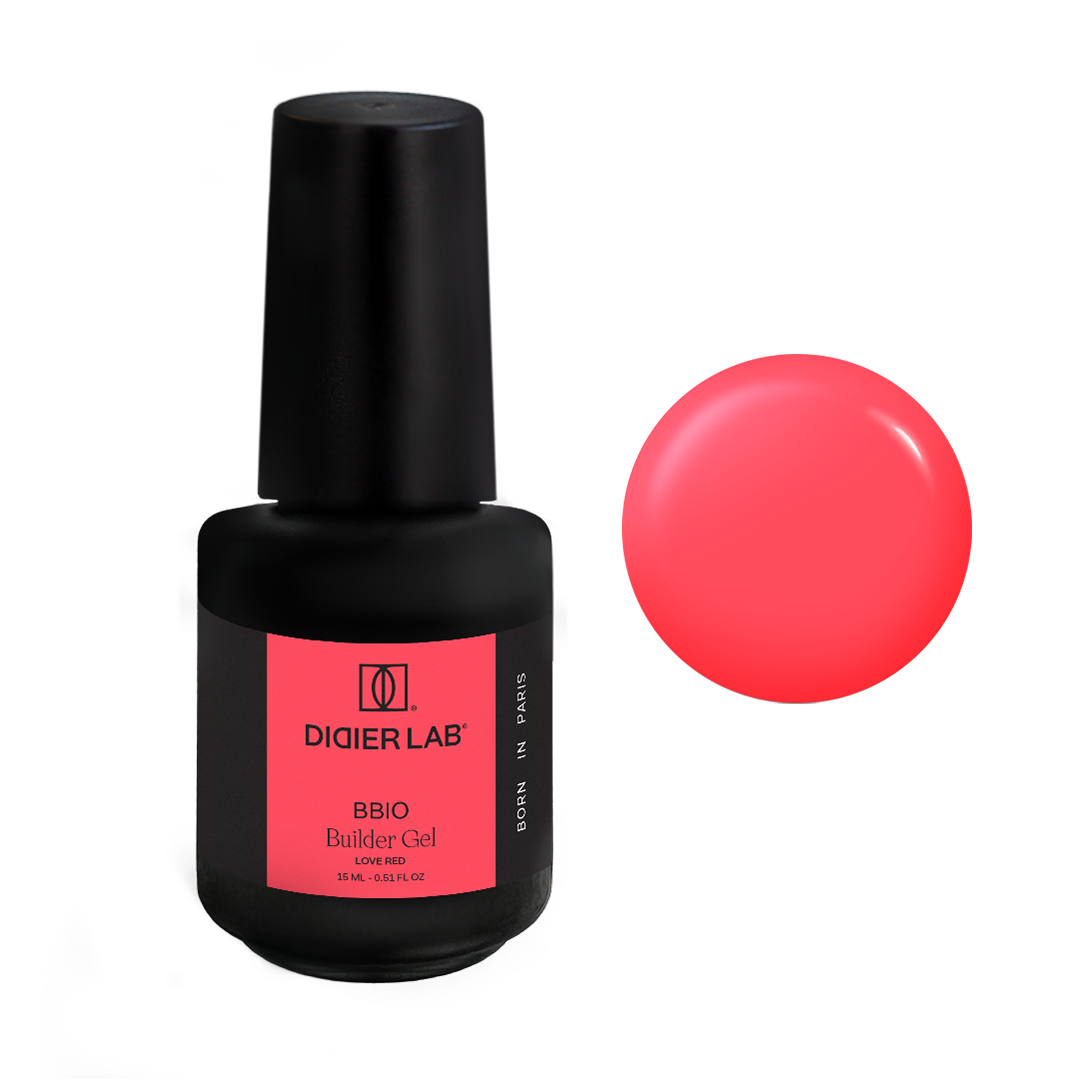 BBIO Żel budujący w butelce "Didier Lab", Love Red , 15ml BBIO Żel budujący w butelce "Didier Lab", Love Red , 15ml