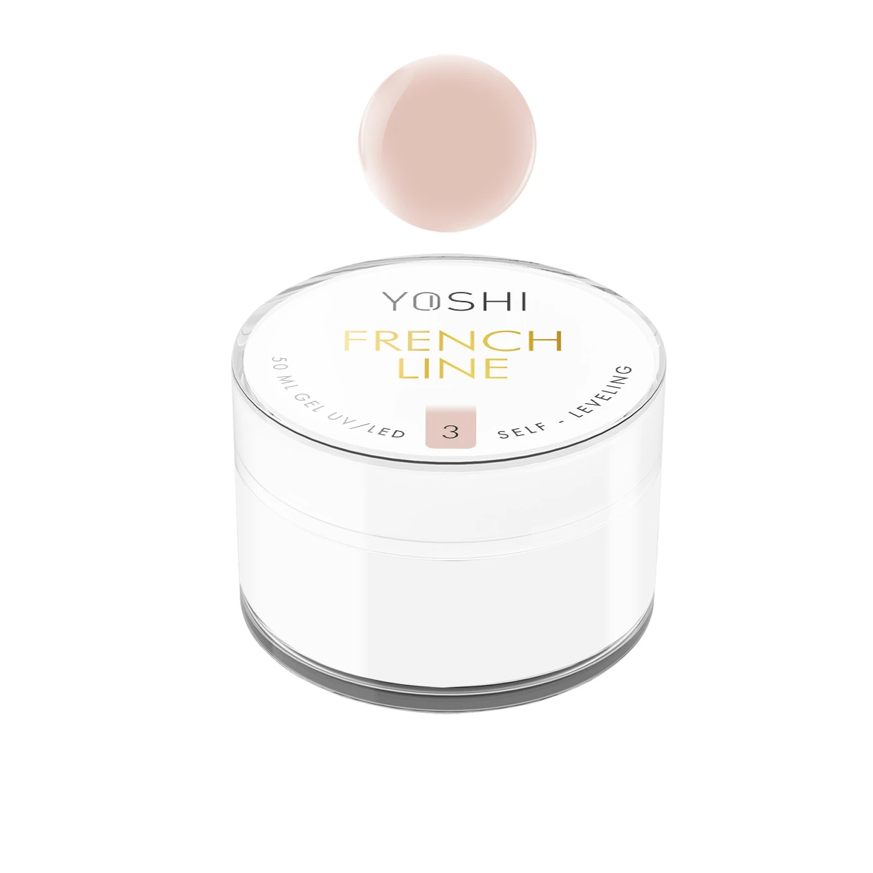 Żel French Line GEL UV LED No 3 15 ml Żel French Line GEL UV LED No 3 15 ml