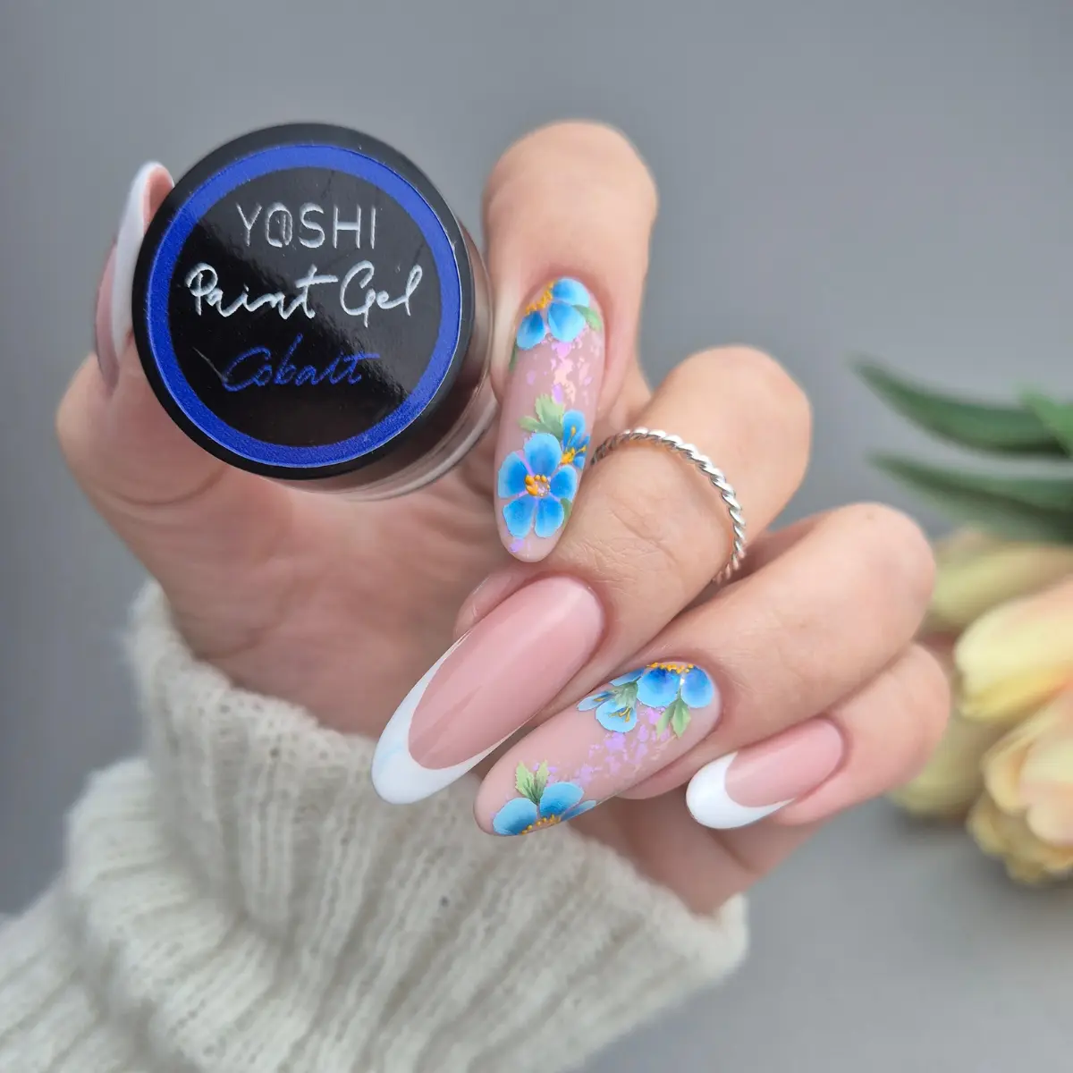 Paint Gel UV LED 5 ml - Cobalt Paint Gel UV LED 5 ml - Cobalt - obrazek 2