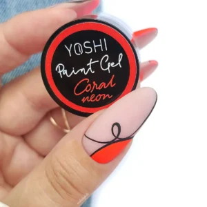 Paint Gel UV LED 5 ml – Coral Neon