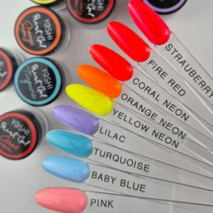 Paint Gel UV LED 5 ml – Fire Red Neon