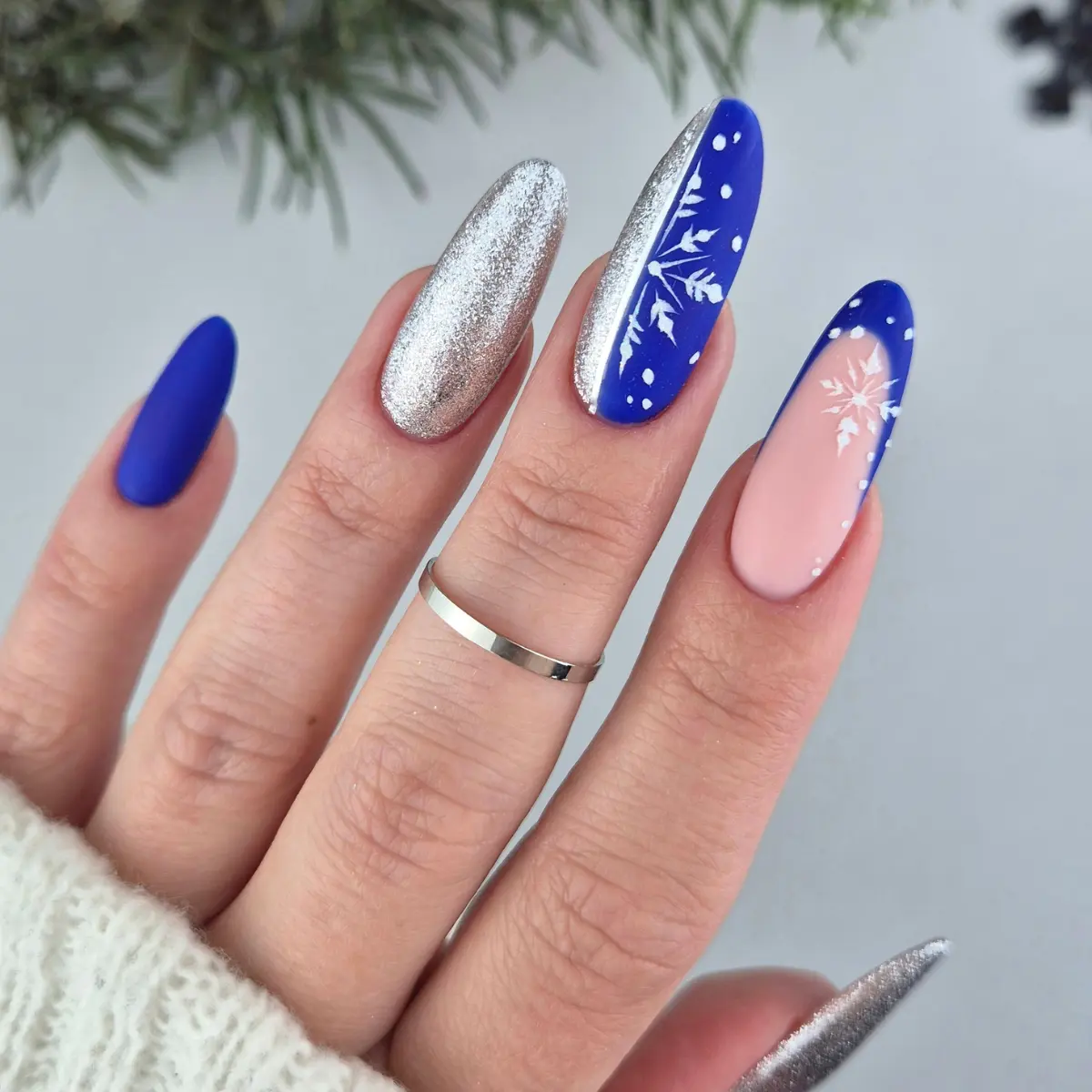 Paint Gel UV LED 5 ml - Platinum Silver Paint Gel UV LED 5 ml - Platinum Silver - obrazek 4