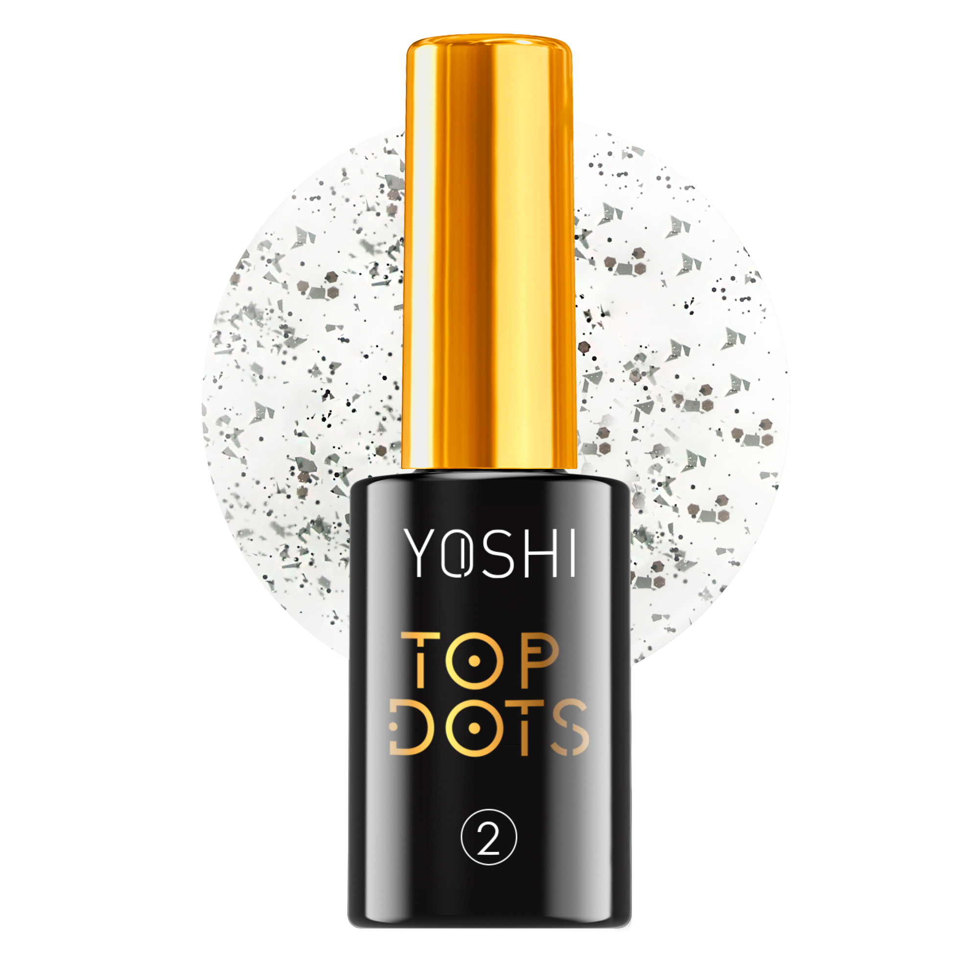 UV Hybrid Top Dots No2 10 ml UV Hybrid Top Dots No2 10 ml