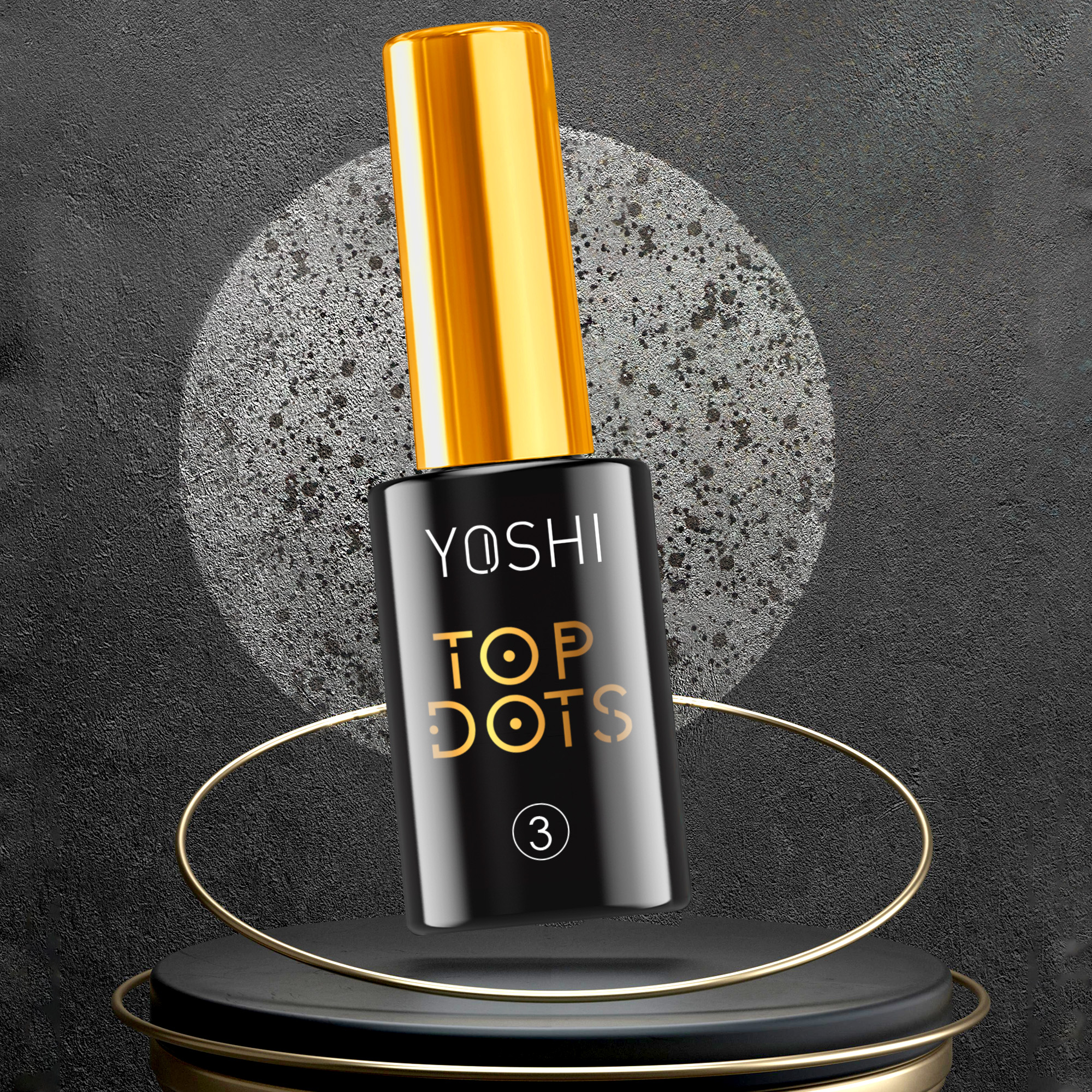 UV Hybrid Top Dots No3 10 ml UV Hybrid Top Dots No3 10 ml - obrazek 4