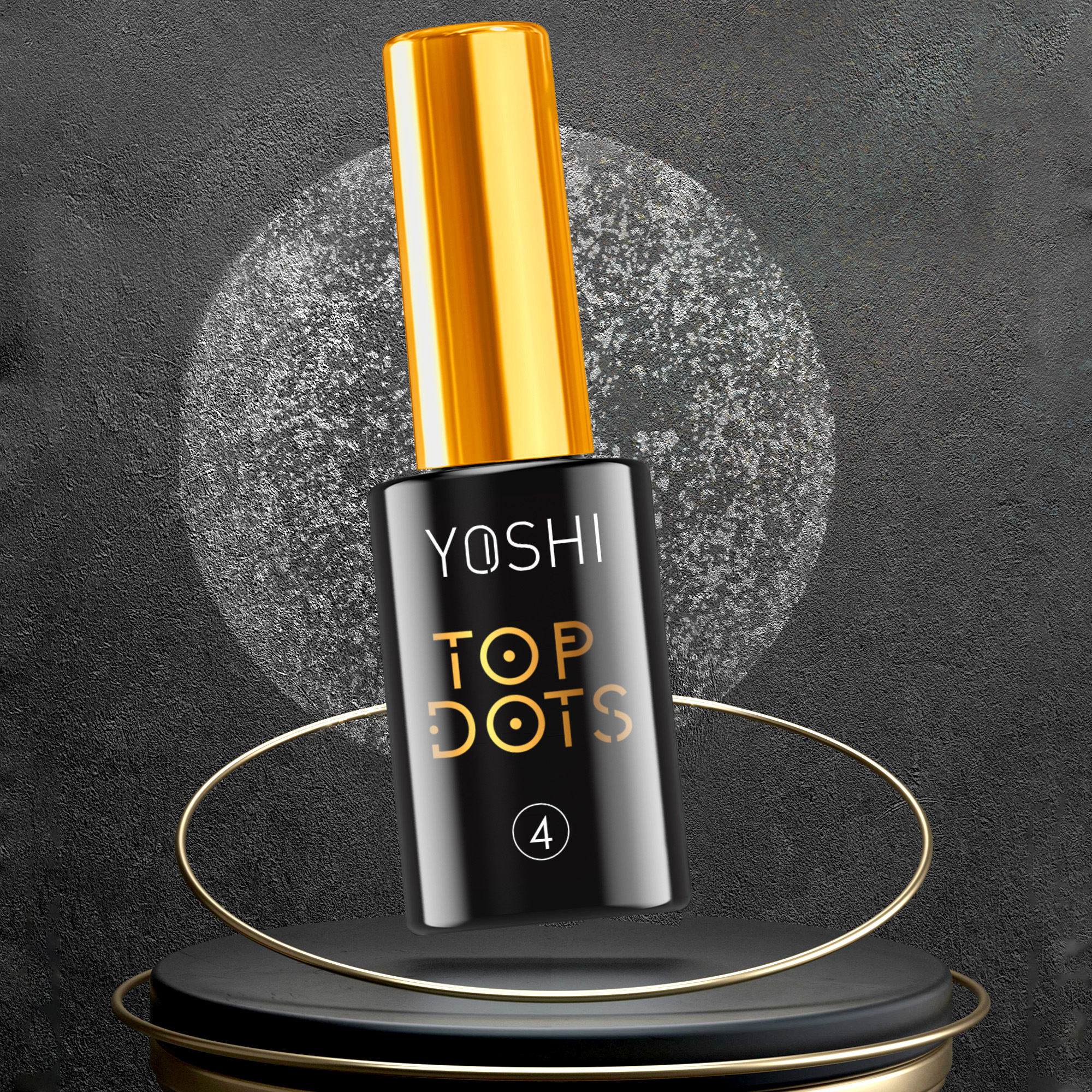 UV Hybrid Top Dots No4 10 ml UV Hybrid Top Dots No4 10 ml - obrazek 2