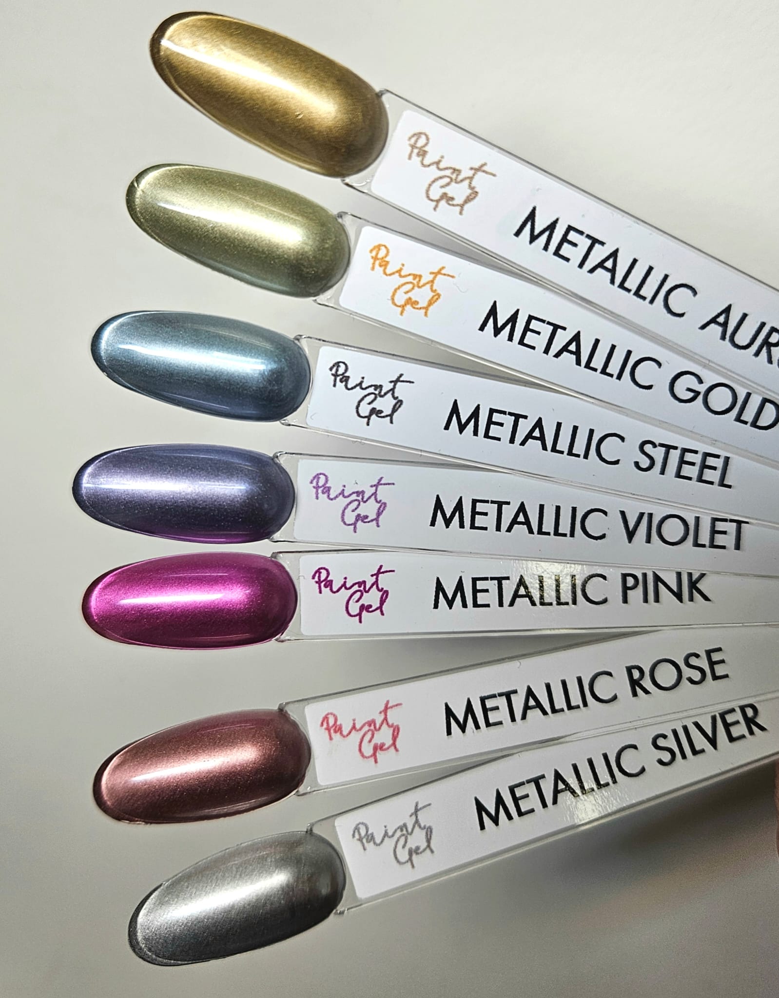 Paint Gel Metallic Rose 5ml Paint Gel Metallic Rose 5ml - obrazek 3
