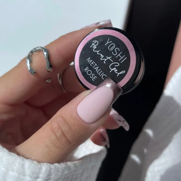 Paint Gel Metallic Rose 5ml Paint Gel Metallic Rose 5ml - obrazek 2